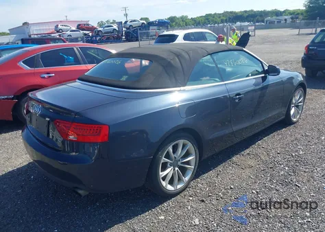2013 Audi A5 2.0T Premium from USA, damaged, VIN WAULFAFH2DN003700